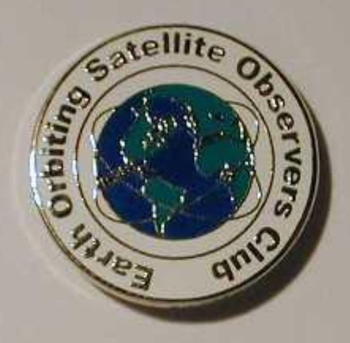  Insignia de un club de observadores de satélites artificiales (EOSOC)